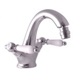 Rav slezak - mlangeur lavabo rtro morava laiton chrom avec siphon