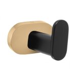 Rav slezak - pat�re simple yukon en laiton noir dor� 5, 6 cm