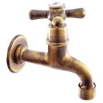 Rav slezak - robinet tap mural r�tro en laiton