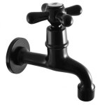 Rav slezak - robinet tap mural r�tro en laiton noir