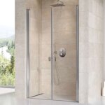 Ravak - chrome - porte de douche en deux parties csdl2 - 110, 1075 - 1105 cm, aluminium brillant / verre ... Ravak - chrome - porte de douche en deux parties csdl2 - 110, 1075 - 1105 cm, aluminium brillant / verre ...