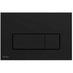 Ravak - uni slim - plaque de déclenchement, noir mat x01744 Ravak - uni slim - plaque de déclenchement, noir mat x01744