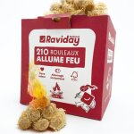 Raviday - allume feu laine de bois 210 pièces - 2. 5 kg allume feu cheminée bois certifié fsc allume ... Raviday - allume feu laine de bois 210 pièces - 2. 5 kg allume feu cheminée bois certifié fsc allume ...