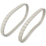 Rcx23002 courroies d'entra�nement exactes en caoutchouc compatible avec hayward aquavac tiger shark plus ...