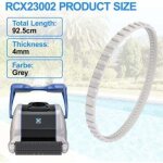 Rcx23002 courroie d'entra�nement pour hayward pour aquavac tiger shark et sharkvac nettoyeurs de piscine, ...