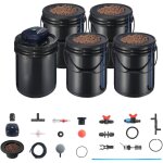 Rdwc systme de culture hydroponique, kit hydroponique avanc avec goutte  goutte suprieure, 4 boucles, ...