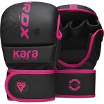 Rdx f6 kara mma gants de sparring 7oz rose xs / s - rdx - gsr - f6mp - xs / s +