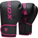 Rdx f6 kara gants de boxe noir 12oz rose cuir pu - rdx - bgr - f6mp - 12oz Rdx f6 kara gants de boxe noir 12oz rose cuir pu - rdx - bgr - f6mp - 12oz