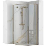Rea - cabine de douche diamond gold 90x90