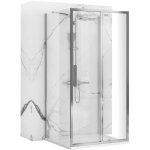 Rea - cabine de douche murale rapid slide chrome 150x90