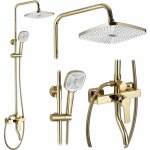 Rea - kit de douche avec bec argus gold