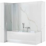 Rea - pare - baignoire paroi de douche lagos fix 80 chrome