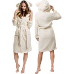 Peignoir teddy ecru women s / m