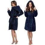 Rea - peignoir tutumi jordan navy m women blue