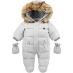 Rea - salopettes pour enfants grey 67 - 72cm