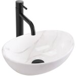 Rea - vasque  poser sofia mini cloudy blanc