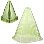 Reaxdays cloche � salade, lot de 32, pvc, protection contre le gel et les escargots, hlp : 22 x 19 x ...