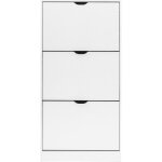 Mobili rebecca - rebecca mobili meuble à chaussures blanc mdf 3 portes pour 12 paires pour entrées Mobili rebecca - rebecca mobili meuble à chaussures blanc mdf 3 portes pour 12 paires pour entrées