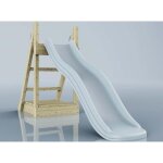 Rebo toboggan renard bleu 220 x 60 cm