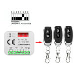 R�cepteur � distance pour portail de garage - rx multi 300 - 900mhz - 433 868mhz - ac / dc 9 - 30v - ...