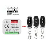 R�cepteur � distance pour portail de garage - rx multi 300 - 900mhz - 433 868mhz - ac / dc 9 - 30v - ...