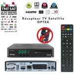 R�cepteur satellite hd - optex - ors 9989 - hd - tntsat - hdmi - timeshift - epg
