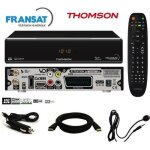 R�cepteur satellite - thomson - ths805 hd - carte fransat - c�ble 12v - hdmi offert