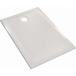 Geberit - receveur céramique renova - 100 x 90 extra - plat à poser / encastrer - 00726900000ag3 Geberit - receveur céramique renova - 100 x 90 extra - plat à poser / encastrer - 00726900000ag3