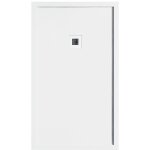 Receveur de douche 100 x 110 cm extra plat blanc en r�sine min�rale sarin couleur du receveur