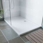 Receveur de douche 140x90 cm acrylique extraplat crysta - blanc Receveur de douche 140x90 cm acrylique extraplat crysta - blanc