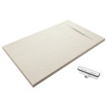 Receveur de douche 80x120 nilo beige ral 9001