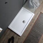 Receveur de douche en acrylique 120x70 rectangulaire