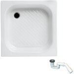 Receveur de douche carr karen 70x70 profondeur 22 + siphon