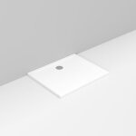 Receveur de douche en céramique 100x80xh4 cm avec écoulement côté mur - squash ceramica dolomite Receveur de douche en céramique 100x80xh4 cm avec écoulement côté mur - squash ceramica dolomite