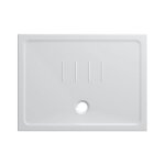 Receveur de douche en cramique 120x90 cm globo docciaviva srie h4. 5 dv4122bi blanc - cramique