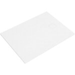 Parama - receveur de douche rectangulaire 90x120 cm en smc couleur blanc effet pierre d�coupable et antid�rapa ...