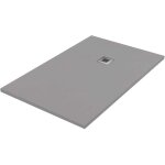 Receveur de douche en r�sine couleur ciment 70x120 cm avec grille et bonde - showey