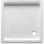 [jamais utilise] receveur de douche roca italia carr� � poser en c�ramique 90x90cm blanc - a3740hh000 ...