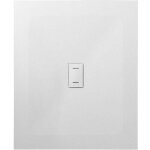 Giorgy - receveur de douche smc en fibre de verre effet pierre avec bonde inclus h. 2, 6 cm 100 x 140 ...