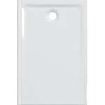 [jamais utilise] receveur de douche ultra - plat geberit renova � encastrer en c�ramique 120x90cm blanc ...