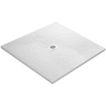 U - tile ? receveur de douche en r�sine 80 x 80 cm ? extra - plat 25 - 35 mm ? antid�rapant et antibact�rien ...