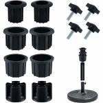 Rechange pour porte - parapluie, bouchon cache trou avec bouton �toile inox m8 accessoires parasol accessoires ...
