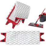 Recharge lot de 2 lavette 2en1 balai tissu microfibre pour absorption sup�rieure doux pour les sols pour ...