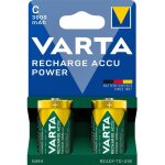 Recharge accu power c 3000 mah blister 2 baby (c) - akku alkali - manganese 1. 5v 2 st. - varta