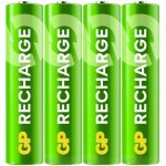 Gp - recharge pile rechargeable lr3 (aaa) nimh 800 mah 1. 2 v 4 pc(s)