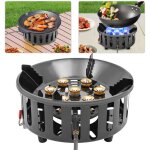 R�chaud de camping r�chaud � gaz de camping br�leur � gaz r�chaud portable r�chaud � gaz avec adaptateur ...