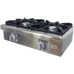 R�chaud gaz � poser 2 feux - l2g