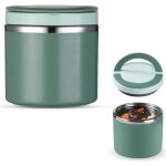 R�cipient alimentaire isotherme, r�cipient chauffant en acier inoxydable de 1000 ml pour enfants, r�cipient ...