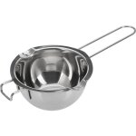 Rcipient  bain - marie en acier inoxydable, 11 cm, idal pour droitiers et gauchers, pratique pour ...