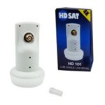 Modele reconditionne - hdsat hd101 lnb single tte parabole universelle full hd 4k france astra eutelsat ...